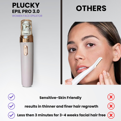 Plucky - Facial Hair Remover - 40% OFF!